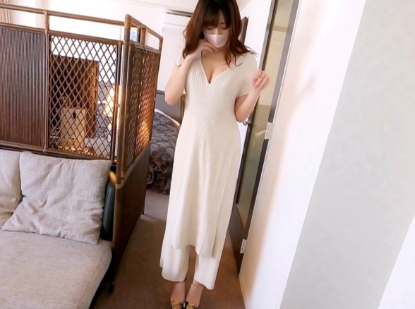 【素人×淫乱調教】「ここでするのなんか緊張しちゃうなぁ…♡」モデル体型のスレンダー美女と濃厚なドスケベ調教セックス♡