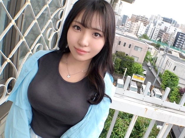 【素人】かわいい顔して巨乳です！もうずっとエッチな事してたい！そんな気分にする良ボディ！感じちゃうんだから挿入しよ！