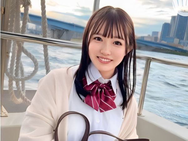 【美少女×生ハメ】可愛すぎる制服美少女とイチャラブSEX♡突く度に感じまくるマンコは絶頂を繰り返す♡