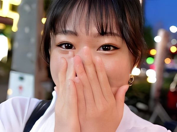 【デカチチJD】「あっ…乳首見つけちゃった！」思わず位置を当てられて大興奮！谷間アピしすぎなオンナ！