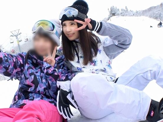 【素人】JDちゃんをゲットしました！それも雪山で！正直スノーウェアって女の子を2割増しにするよね！さて脱がしたらどう？