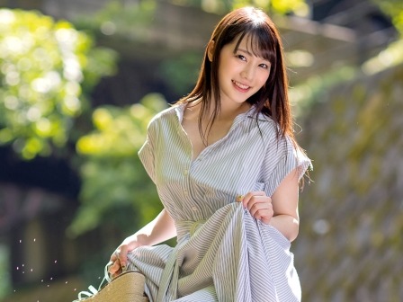 【美乳スレンダー美女と旅先エッチ】『中に出さないで…』鈴村あいりちゃんと旅行でラブラブセックス♡白濁ザーメンを子宮に注がれ、感じまくる姿がエロすぎる！！