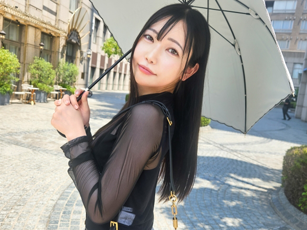 【黒髪巨乳美女のストレス解消セックス】『今日は思いっきり乱れたい…』素人美女がエッチでストレス発散！たっぷりフェラから正常位生挿入まで、濃厚プレイで感じまくる！♡