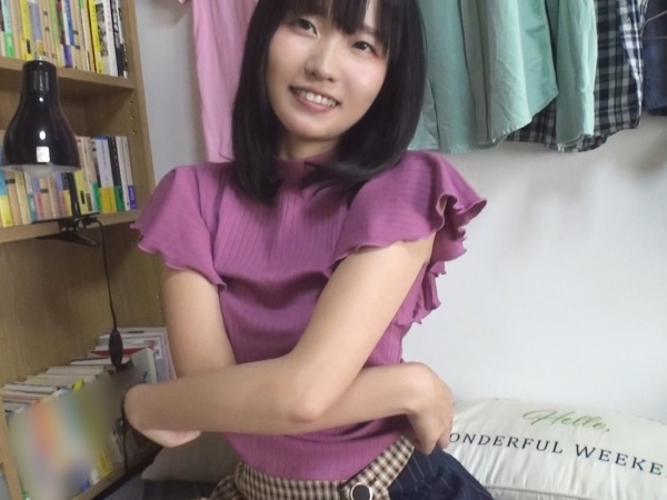 【敏感スレンダーJD】恥じらいながらもオッパイとオマンコを責められ、顔を歪めて感じちゃう！ウブな反応が超エロい♡